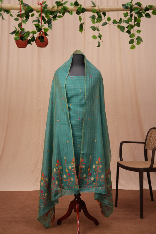 TanaBaana| 3-Piece Rama Unstitched Viscose Suit Set