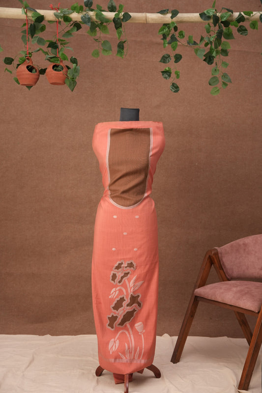 Lavanyaé | 3-Piece Carrot Unstitched Viscose Suit Set