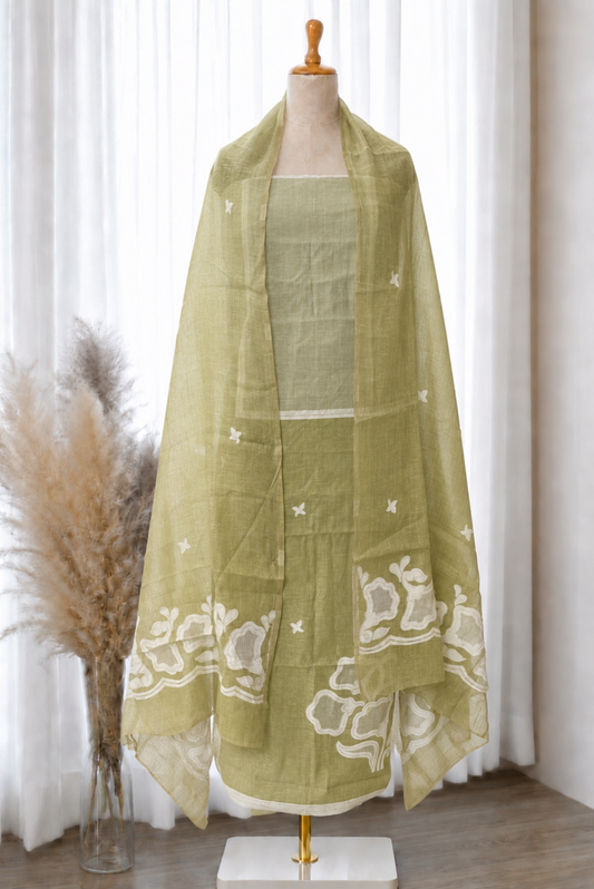 Pista Window Concept Jacquard Linen Set
