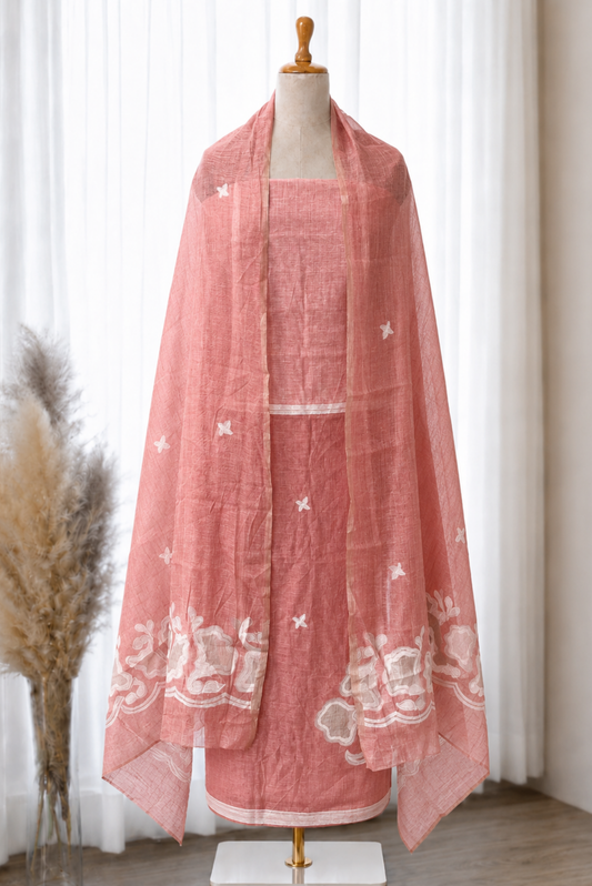 Gajari Window Concept Jacquard Linen Set